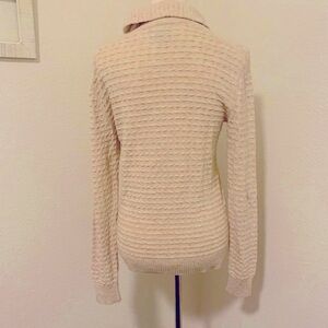 Armani exchange cream colored sweater
